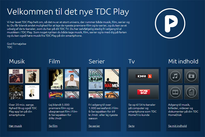 Det nye TDC Play