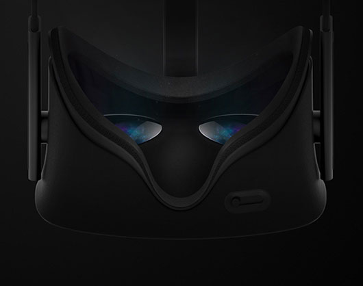 Den færdige Oculus Rift