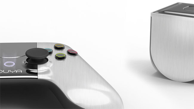 Klik for større billede OUYA-spilkonsol