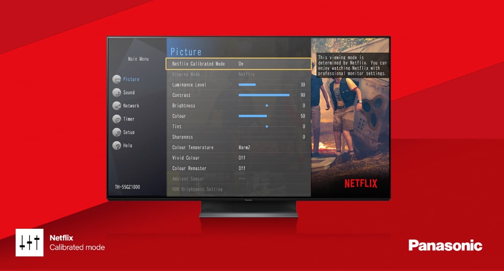 Netflix Calibrated Mode