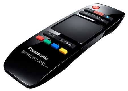 Klik for større billede Panasonics Touch-fjernbetjening
