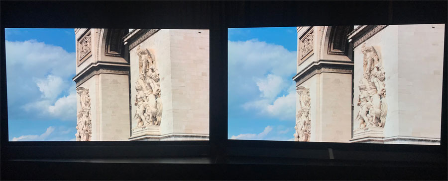 Panasonic 2018 OLED vs. 2017 OLED