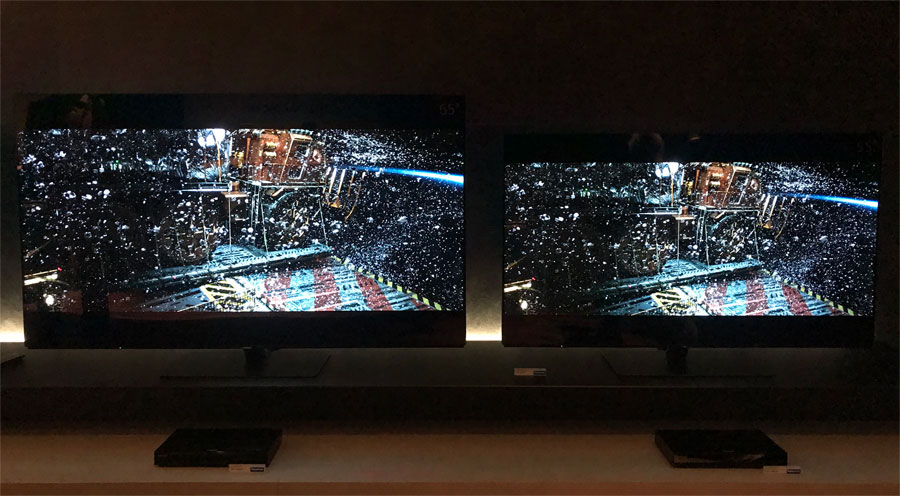 Panasonic 2018 OLED vs. 2017 OLED