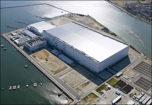 Klik for større billede Panasonic LCD fabrik
