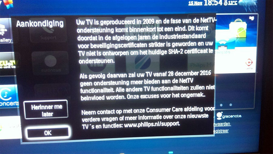 Philips 2009 Smart TV
