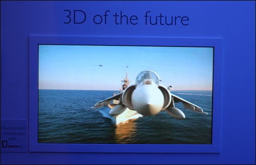 Klik for større billede Philips 3D – her star vi ikke i sweet spot