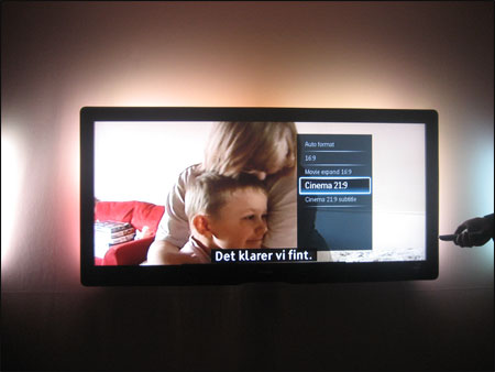Klik for større billede Philips Cinema 21:9