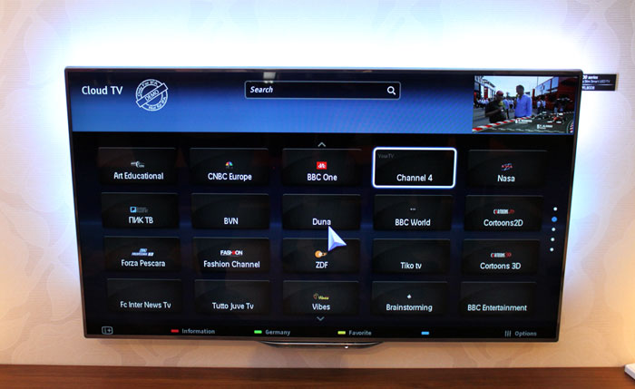 Klik for større billede Philips Cloud TV