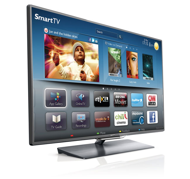 Klik for større billede Philips Smart TV 2012