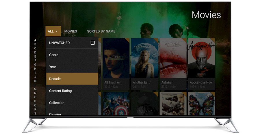 Plex på Android TV