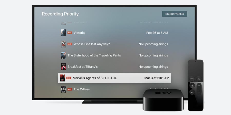 Plex DVR på Apple TV Plex DVR på Apple TV