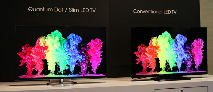 Sharp tv med quantum dot 