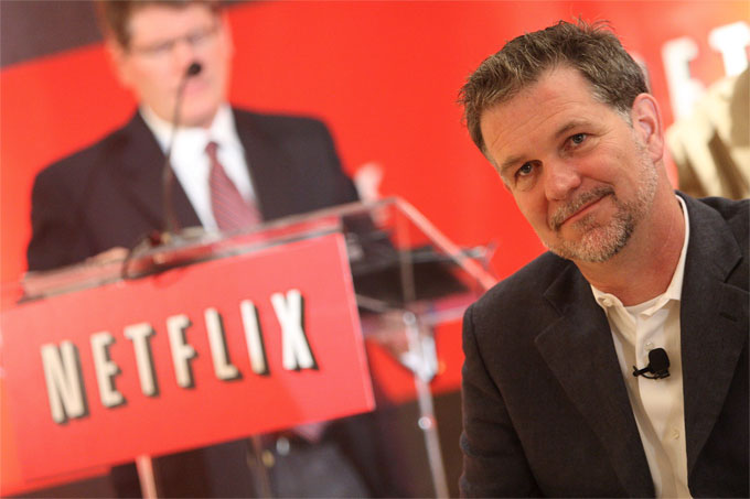 Klik for større billede Reed Hastings, Netflix