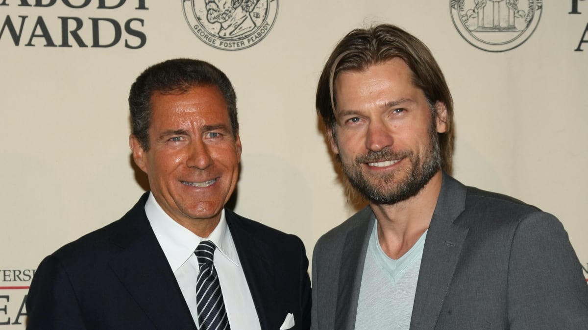 Richard Plepler og Nikolaj Coster-Waldau Richard Plepler og Nikolaj Coster-Waldau