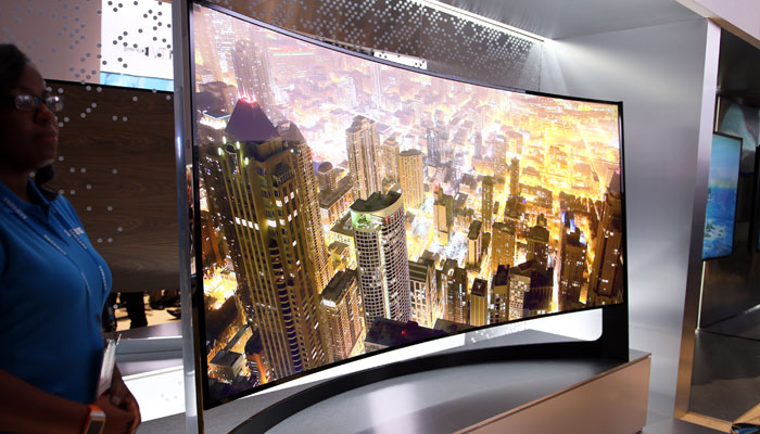 Samsung kurvet tv