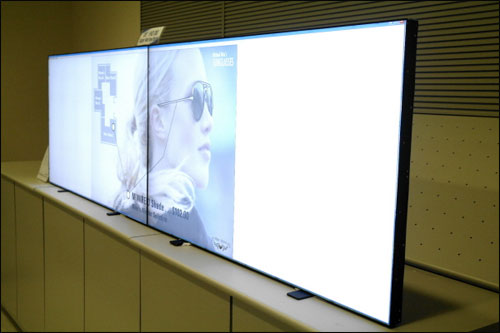 Klik for større billede Samsung 55” med ultratynd ramme