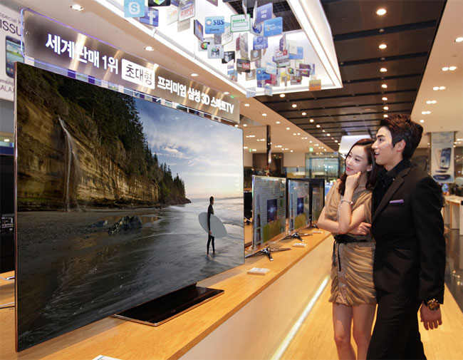 Samsung lancerer nu deres 75-tommer ES9000 Smart TV i USA