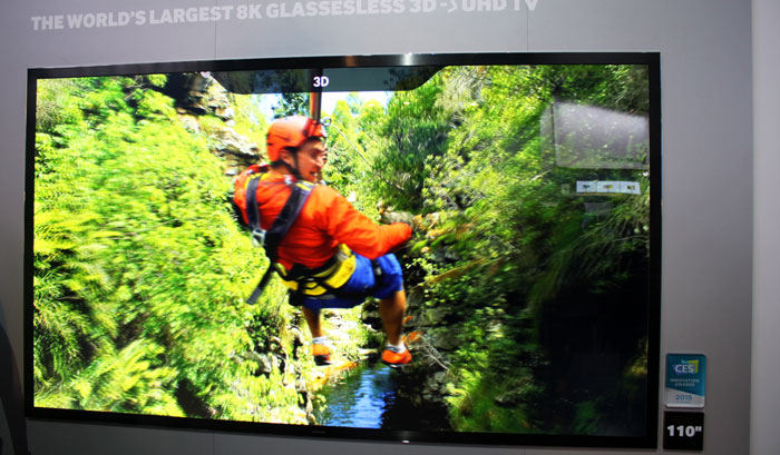 Samsung glassesless 3D Samsung glassesless 3D