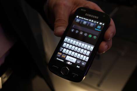 Samsung styres med telefon
