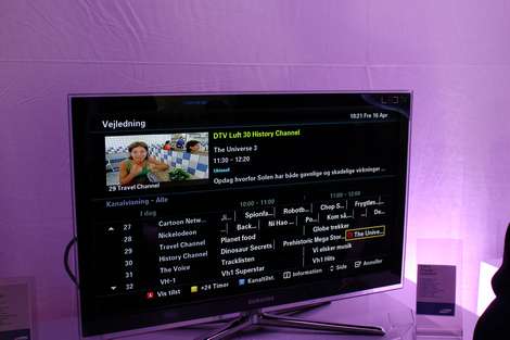 Samsung EPG og PVR