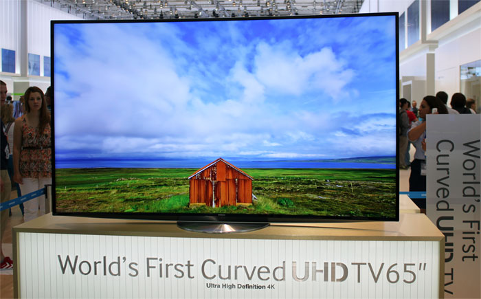 Samsungs kurvede LCD-tv