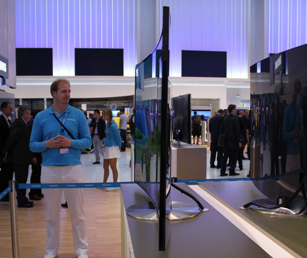 Samsungs kurvede LCD-tv