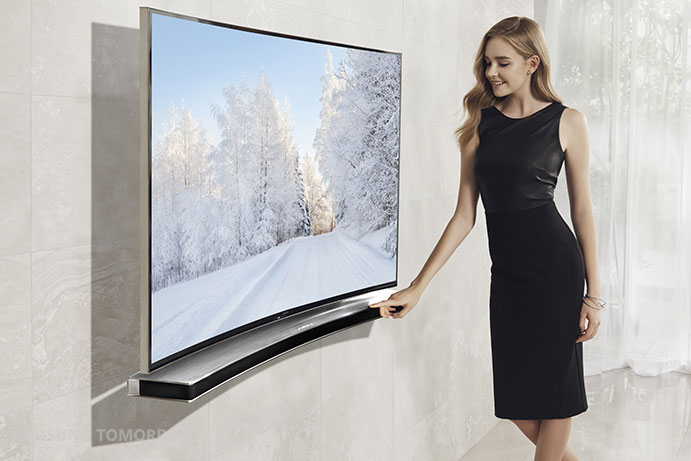 Samsungs buede soundbar Samsungs buede soundbar