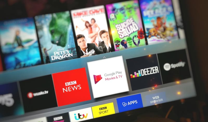 Google Play Film på Samsung Smart TV