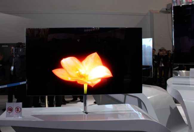 Samsungs 55-tommer OLED-TV