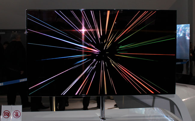 Klik for større billede Samsungs 55-tommer Super OLED-TV