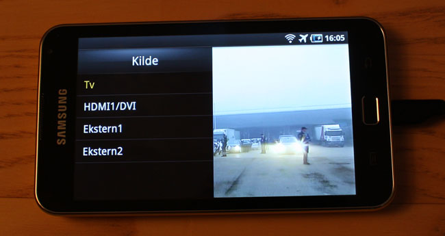 Se Tv-kanaler fra fladskærmen på mobiltelefonen