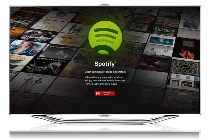 Spotify på Samsung Smart TV