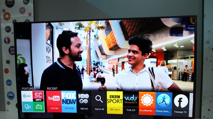 Samsung Tizen TV på CES