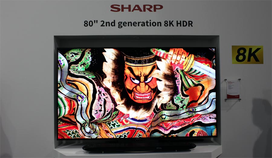 Sharp 8K TV