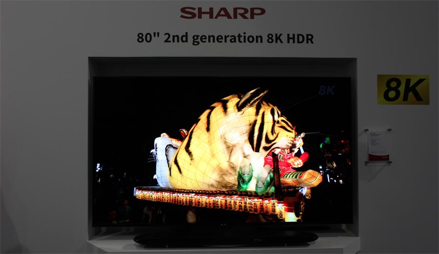 Sharp 8K TV