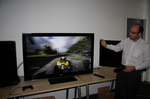 Klik for større billede Sony 3DTV LX900