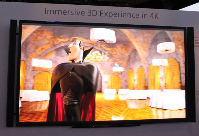 Sonys 4K 3DTV
