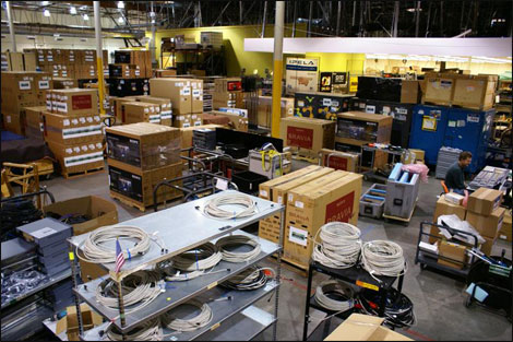 Klik for større billede Sony er ved at sætte CES stand op