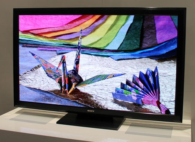 Sonys Crystal LED-TV prototype