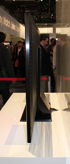 Sonys Crystal LED-TV prototype