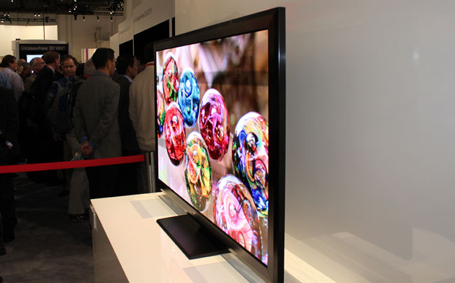 Sonys Crystal LED-TV prototype
