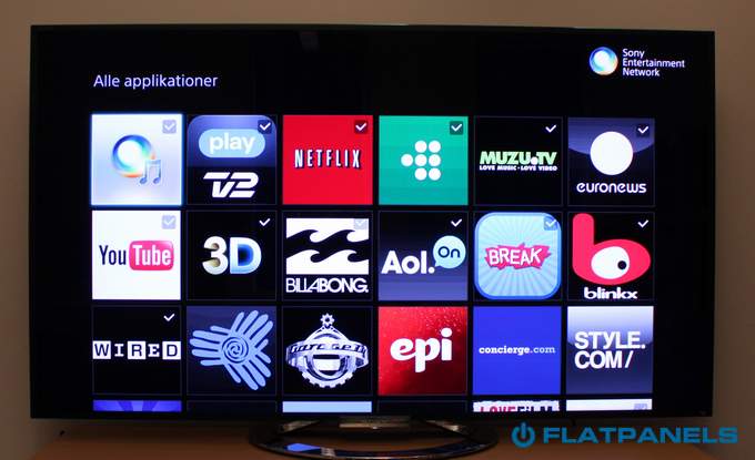 Sony W9 test