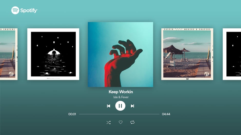 Spotify på Apple TV Spotify på Apple TV