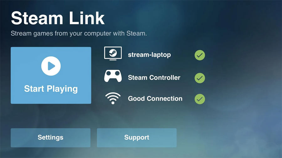 Steam Link på Android