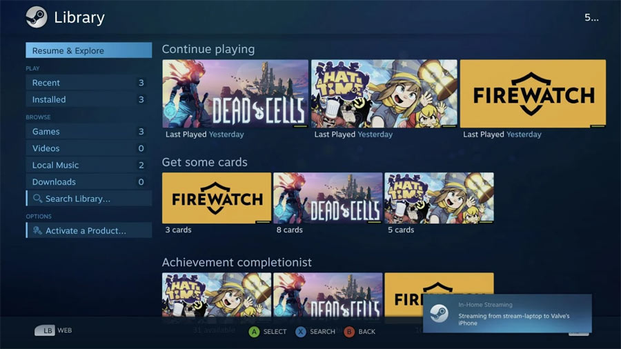 Steam Link på Android