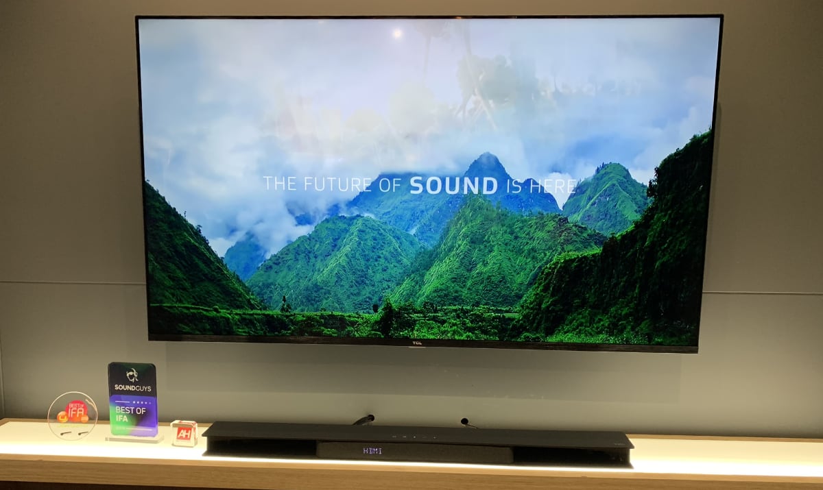 TCL Dolby Atmos soundbar TCL Dolby Atmos soundbar