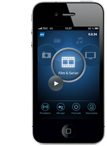 Det nye TDC Play på iPhone