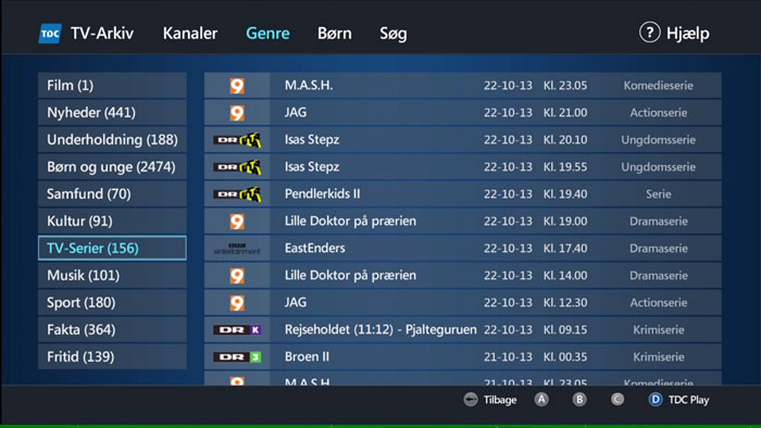 TDC tv-arkiv TDC tv-arkiv
