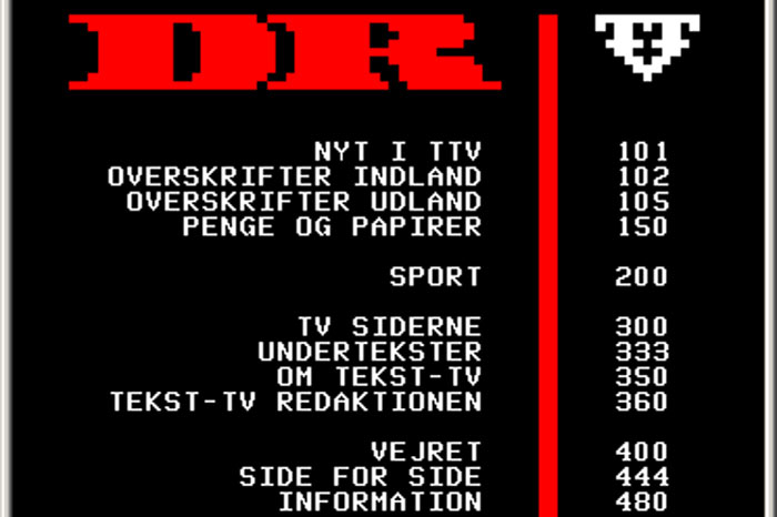 Tekst-tv Tekst-tv