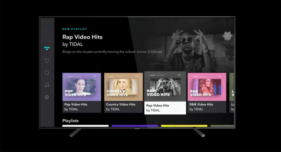Tidal på Samsung TV Tidal på Samsung TV